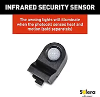 Solera 12V Smart Arm Awning Hardware Kit for 5th Wheel RVs & Travel Trailers - 69" White