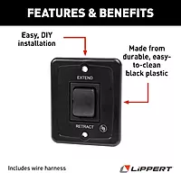 Solera 40 AMP RV Awning Interior Replacement Switch Kit — 308474