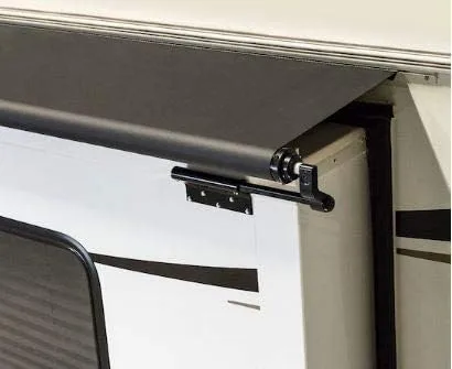 Solera 5000 Series Slide Topper Awning, Black - 6' (5'7" Fabric)