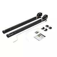 Solera 69 in. Hybrid Universal RV Awning Arms & Hardware Kit, Black - 434727