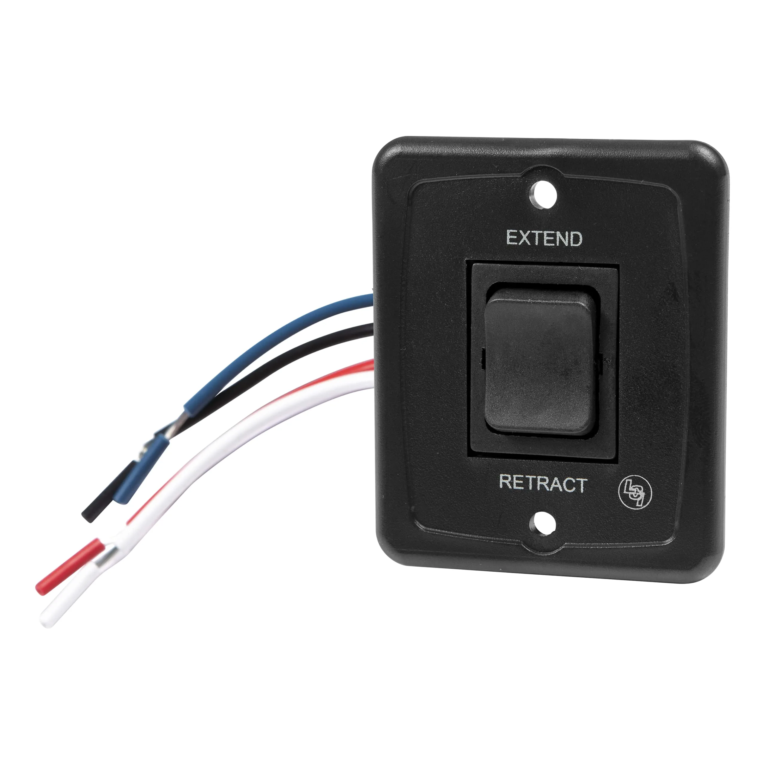 Solera Replacement Power Awning Switch Kit for 5th Wheel RVs, Travel Trailers and Motorhomes Black