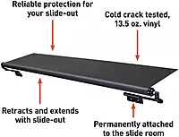 Solera Slide Topper Slide-Out Protection for RVs, Travel Trailers, 5th Wheels, and Motorhomes