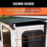 Solera Slide Topper Slide-Out Protection for RVs, Travel Trailers, 5th Wheels, and Motorhomes
