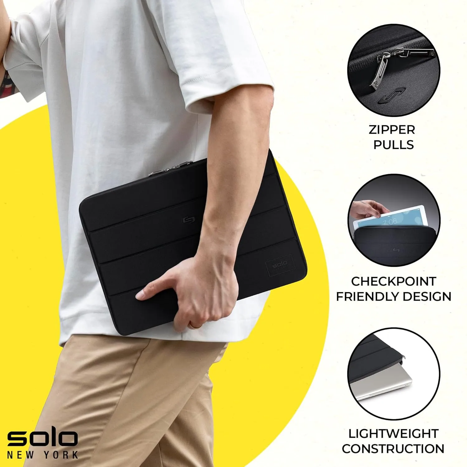 Solo New York Neoprene Laptop Sleeve