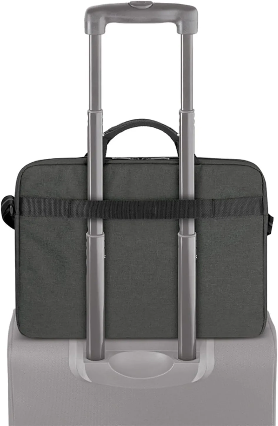 Solo New York Briefcase - Laptop Carrying Bag for Women & Men, Brief for Travel & Work, Front Zippered Pockets