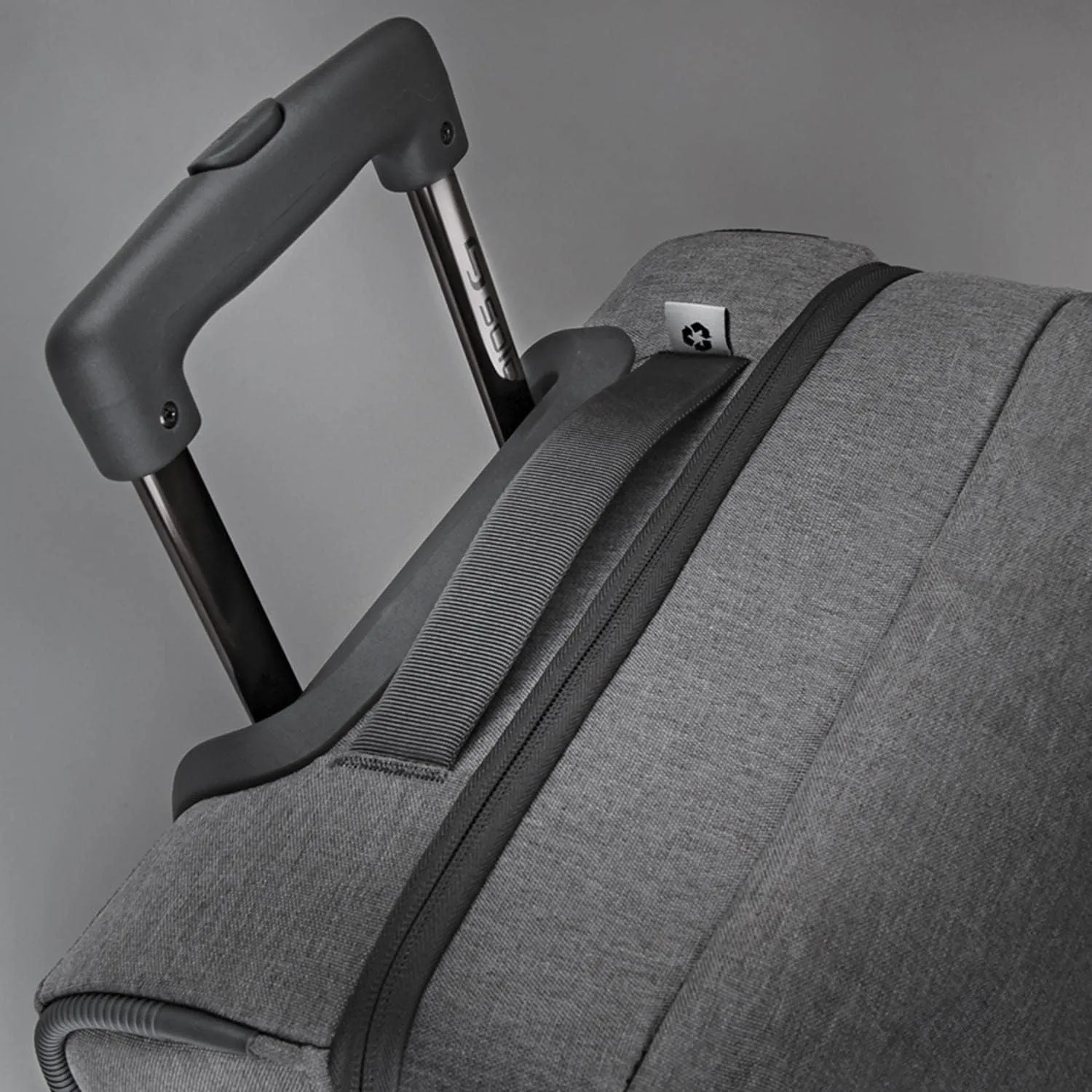 Solo New York 22 Inch Carry On Luggage - Softside Suitcases for Travel, Wheeled Rolling Bag, 2 Wheel Upright
