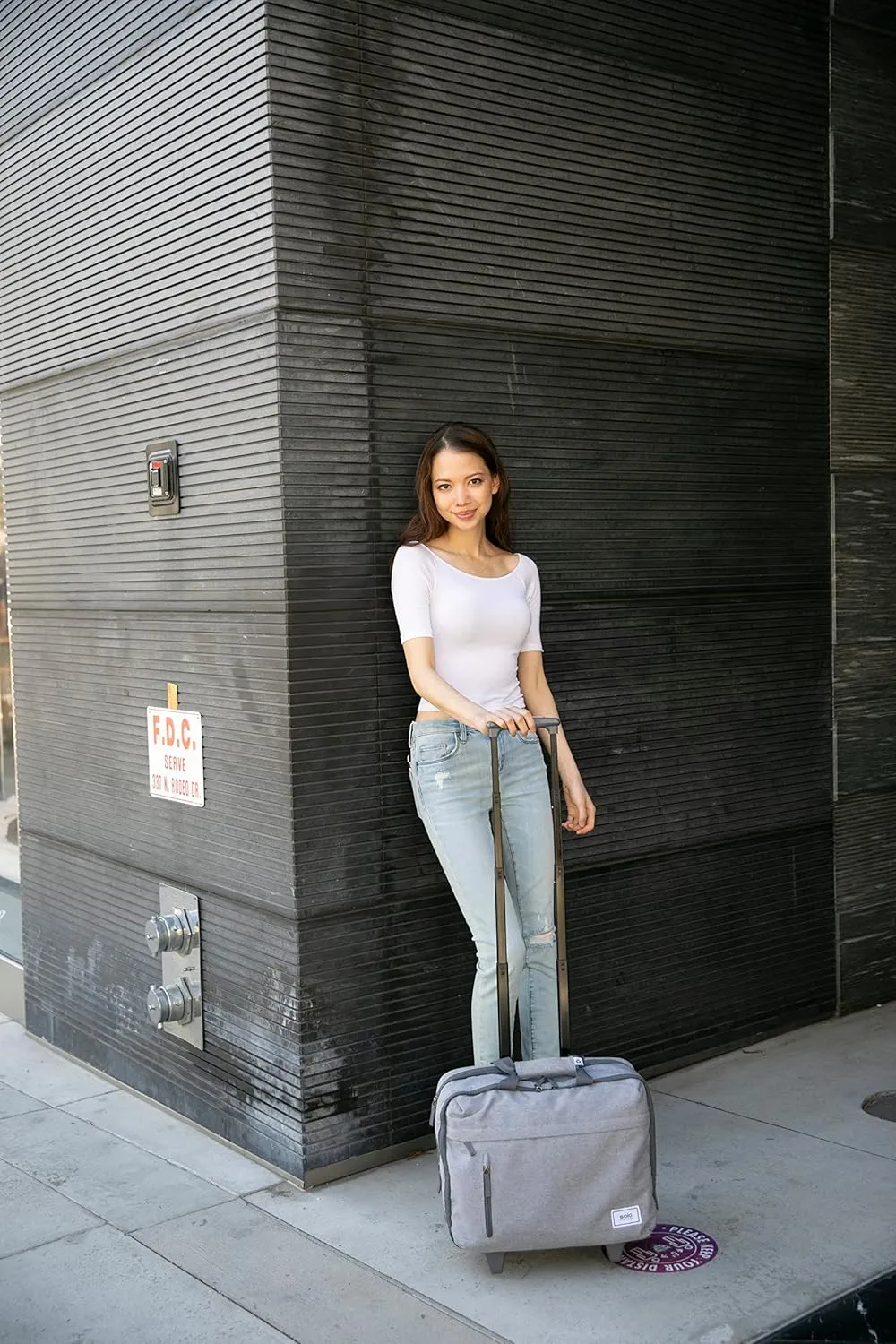 Solo New York Underseat Rolling Catalog Case - Roller Laptop Bag with Wheels, Wheeled Briefcase for Women & Men