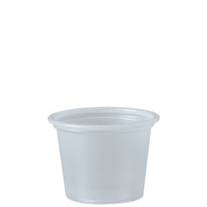 Dart Cup Souffle 1 oz Plastic 10 / 250 cs