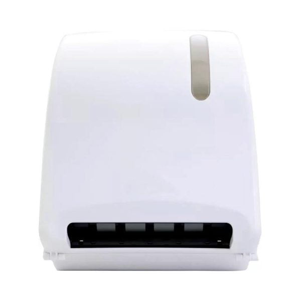 Solo White Autocut Paper Dispenser