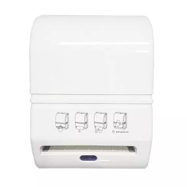 Solo White Sensor Paper Dispenser