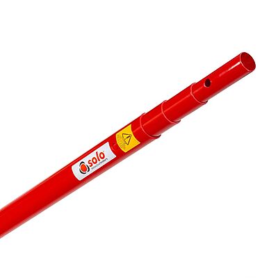 Solo 100 Fibreglass 4 Section Telescopic Pole - 4.5 metres