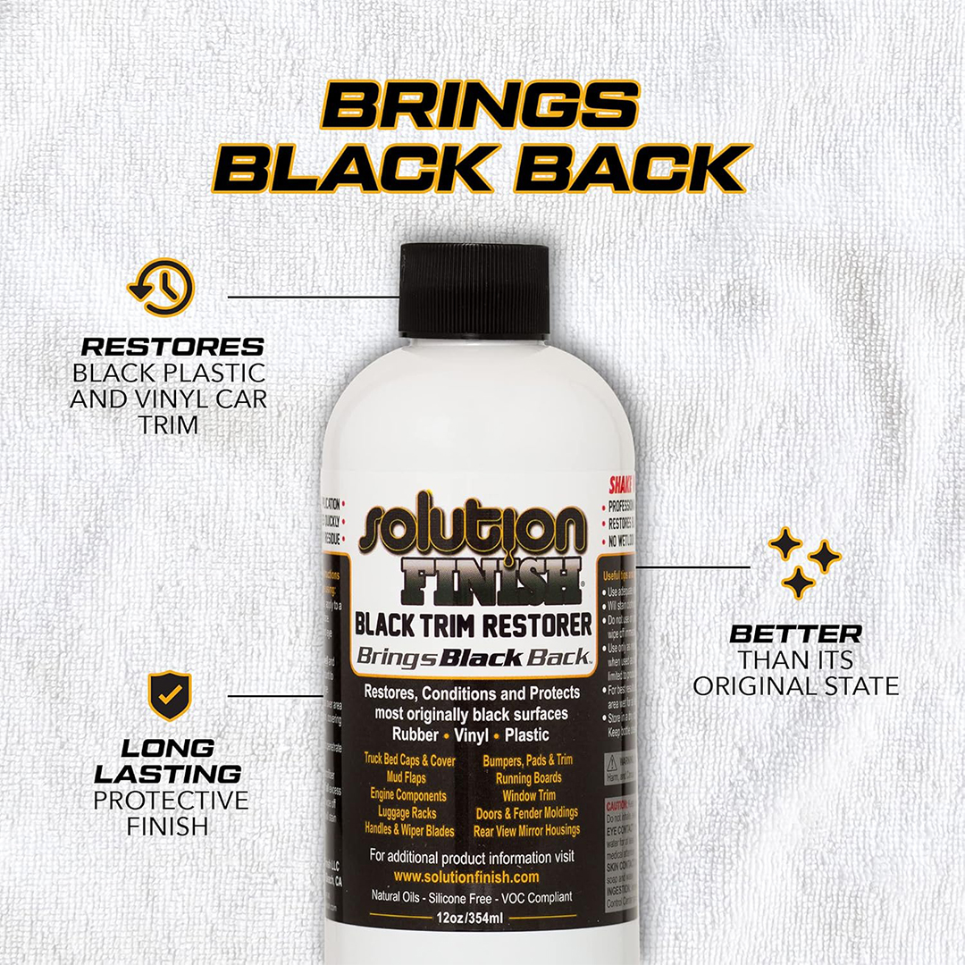 Solution Finish Noir 12oz Solution Finish Noir 12oz