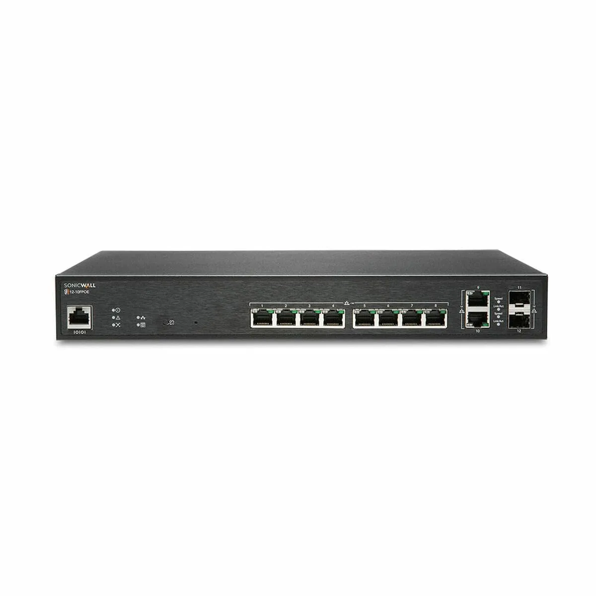 Sonicwall 10 Port Gig PoE Switch 2 SFP