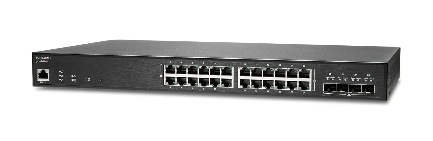 SonicWall Switch SWS14-24FPOE with 1YR 24x7 Dynamic Support (02-SSC-8377)