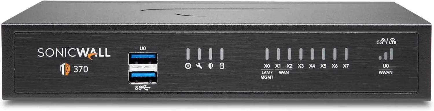 SonicWall TZ370 Gen7 Firewall | Advanced SMB Security Appliance