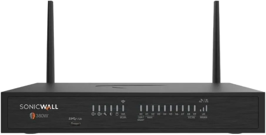 SonicWall TZ380W Network Security/Firewall Appliance