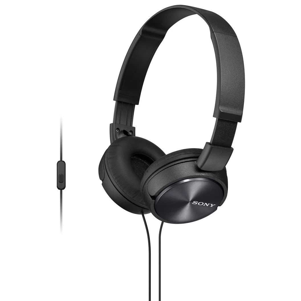Sony MDR-ZX310AP ZX Series Wired On Ear Headphones with mic