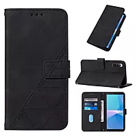 Mobile Phone Case for Sony Xperia 10 III Case, Premium Leather Foldable Case Flip Protective Case [Card Slots] [Magnetic