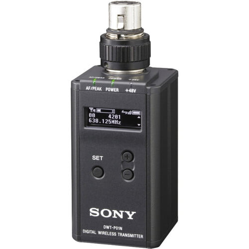 Sony Digital Wireless Microphone Plug-On Transmitter (UHF-TV Channels 42-51, 638-698 MHz)