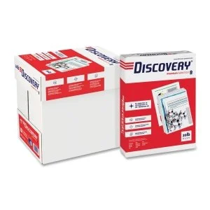 Soporcel Discovery Multipurpose Paper, 20 lb, 97 Brightness, Letter, Case of 10 Reams (5000 Sheets)