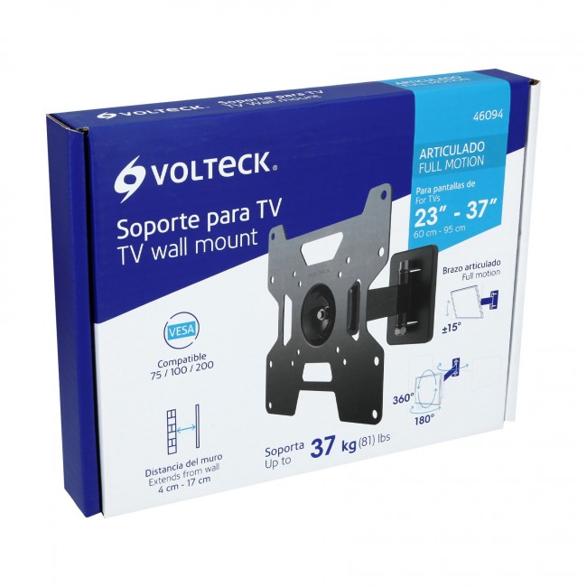 Soporte para TV, articulado, 23'-37' - TVSM-37 / 46094