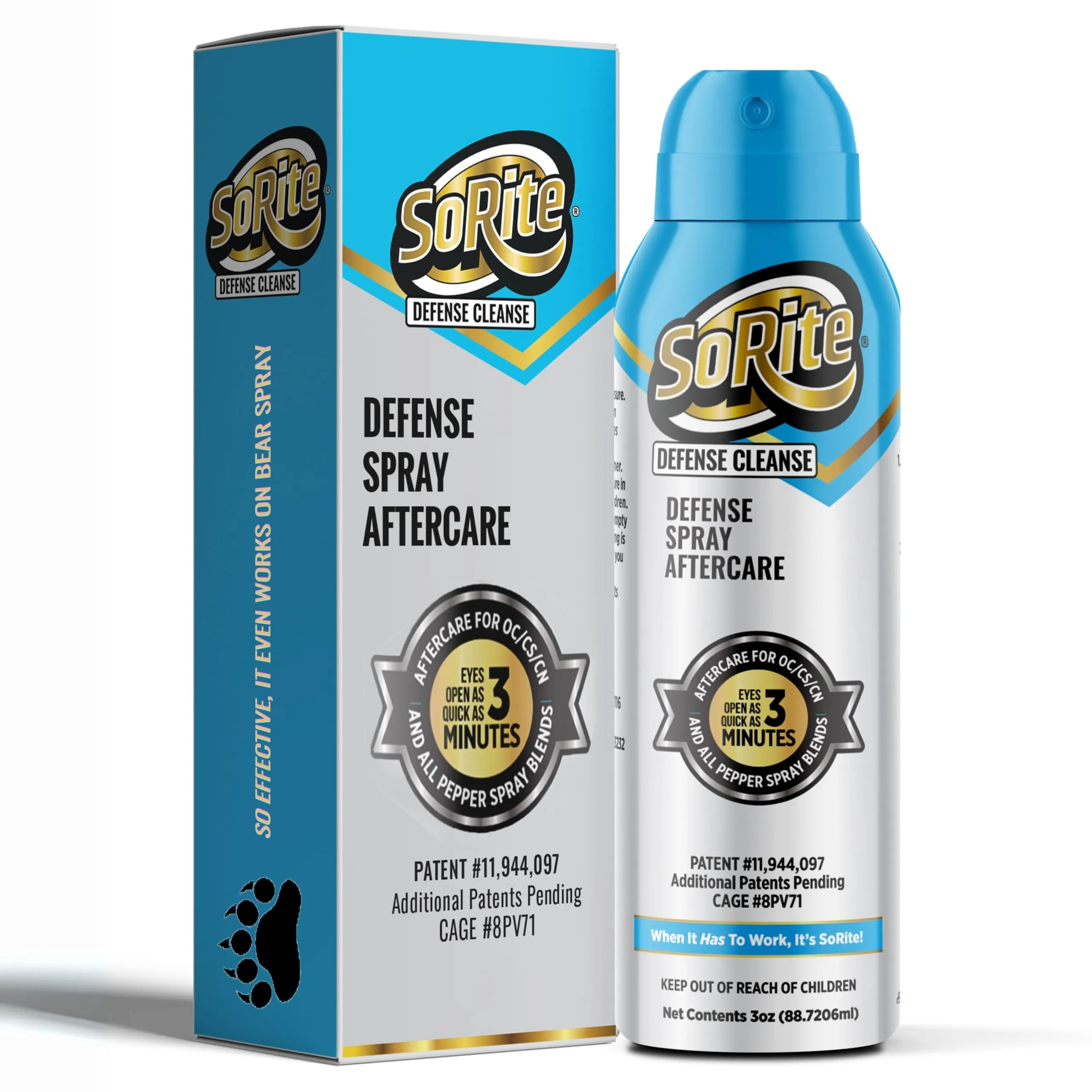 SORITE SAFETY Defense Cleanse Pepper Spray Aftercare