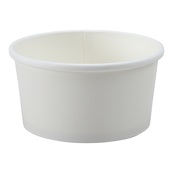 Empress Paper Food / Soup Container Bulk 12 oz White 500 / cs