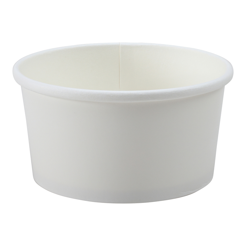 Empress Paper Food / Soup Container Bulk 12 oz White 500 / cs