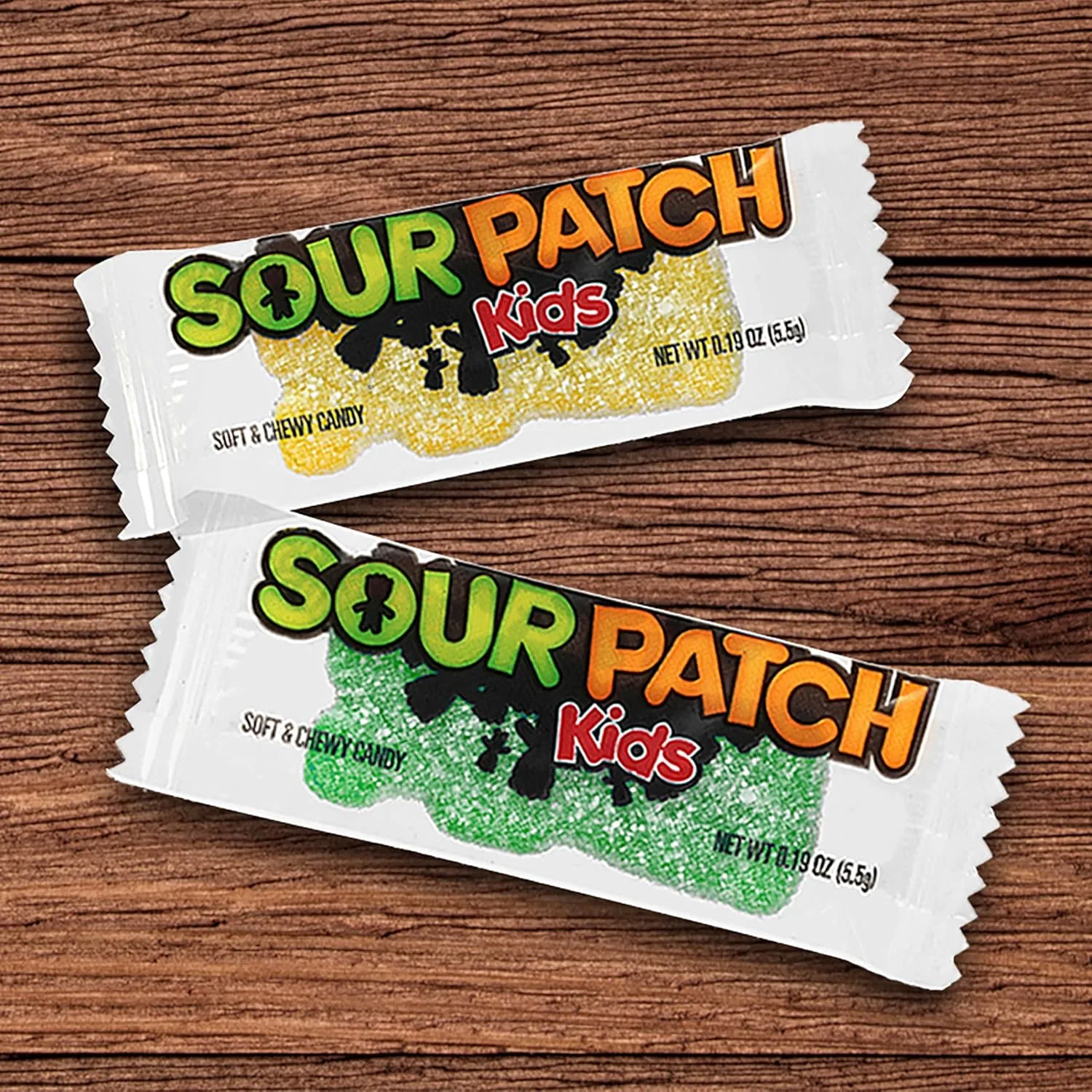 SOUR PATCH KIDS Big Kids Individually Wrapped Soft & Chewy Candy, Bulk Candy, School Snacks, 240 Count Box