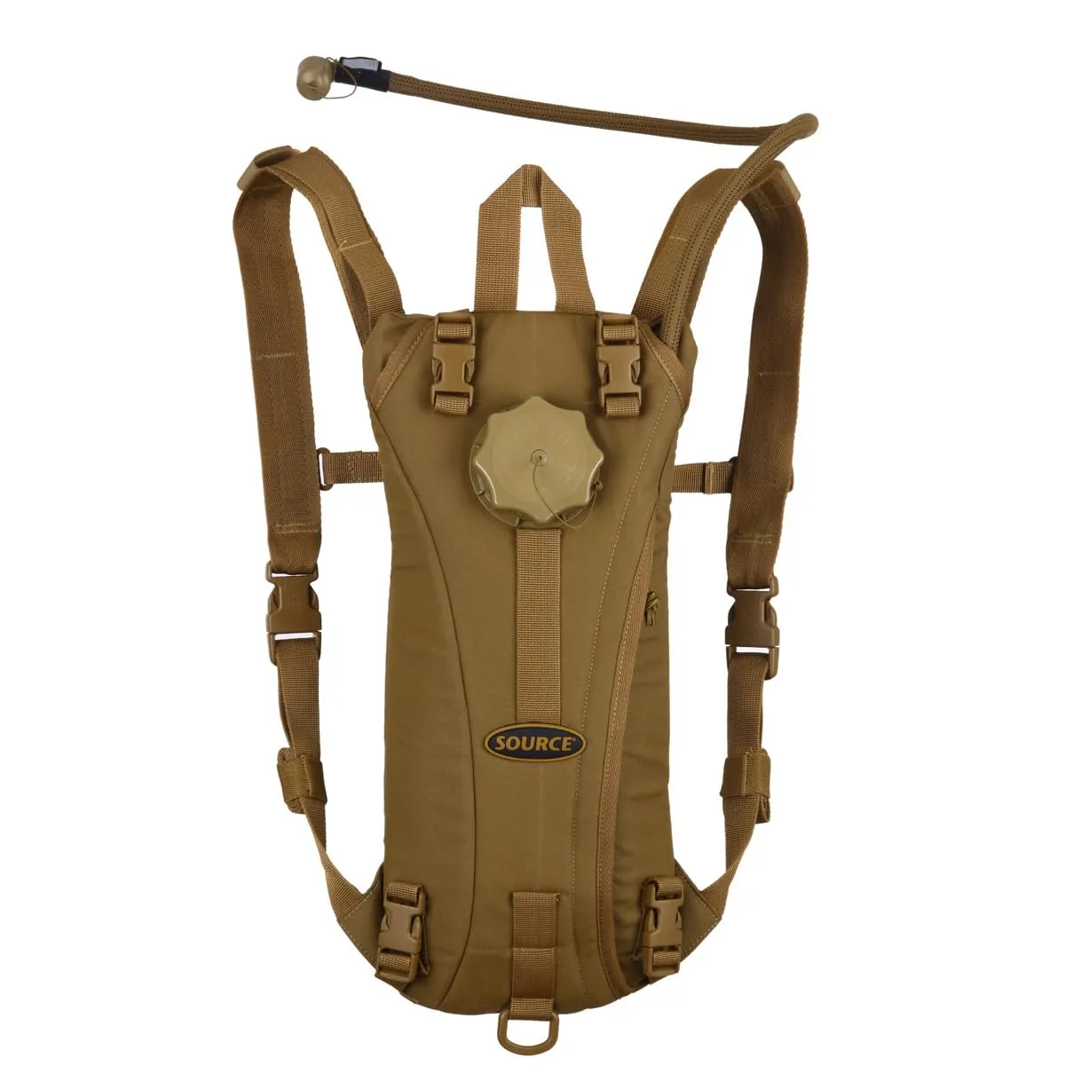 SOURCE Tactical Hydration Pack - WXP Widepac Water Bladder with External Fill Port - High-Flow Storm Drinking Valve