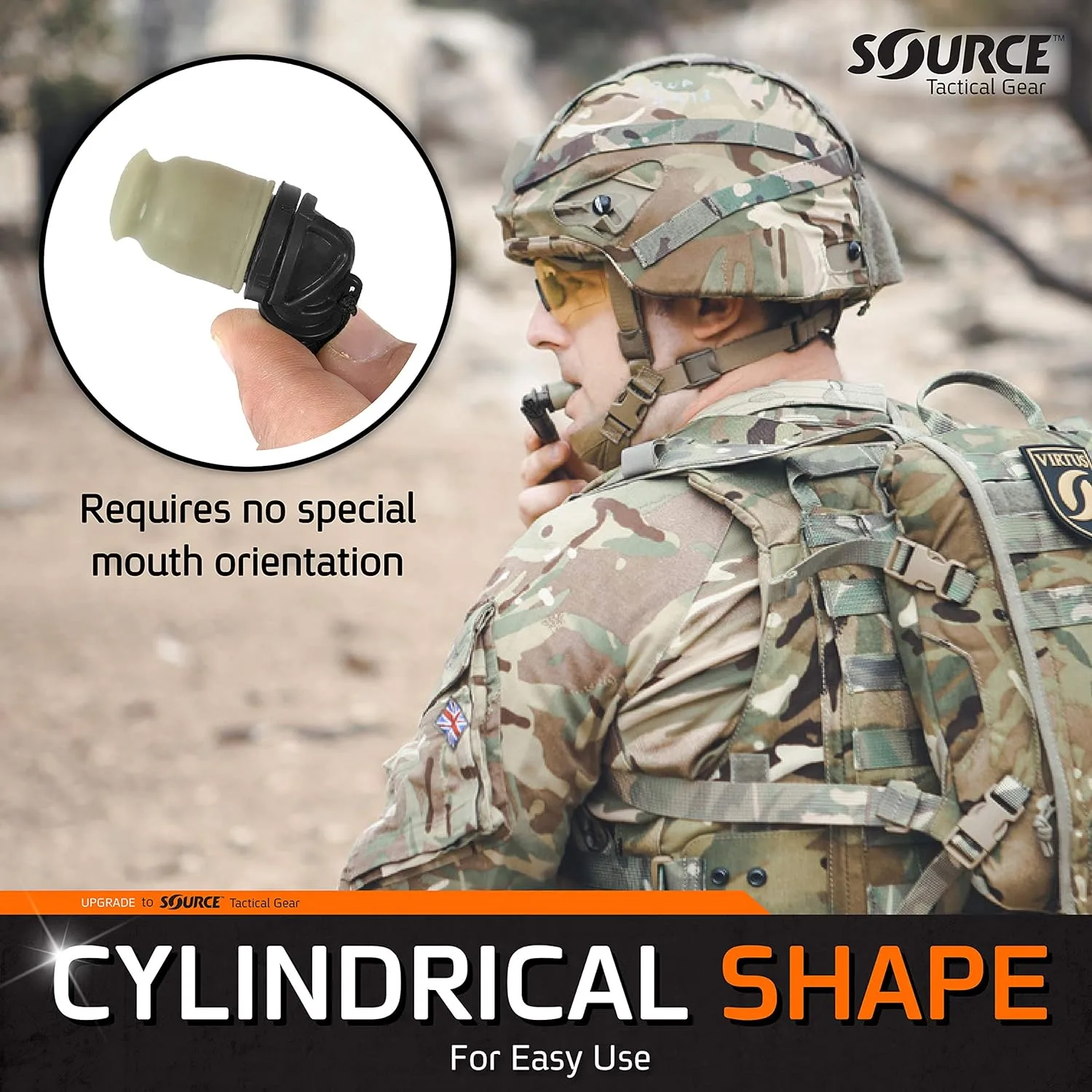 Source Tactical Storm Non-Bite Hydration Valve Kit
