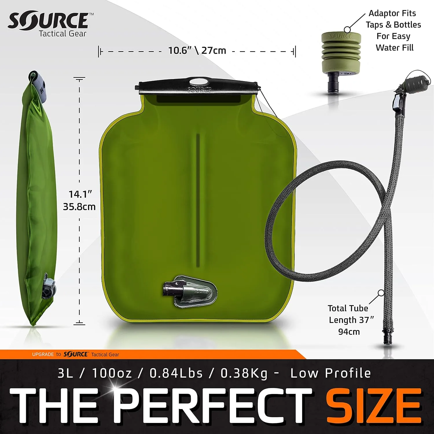 Source Tactical ILPS Low Profile Widepac Hydration Reservoir