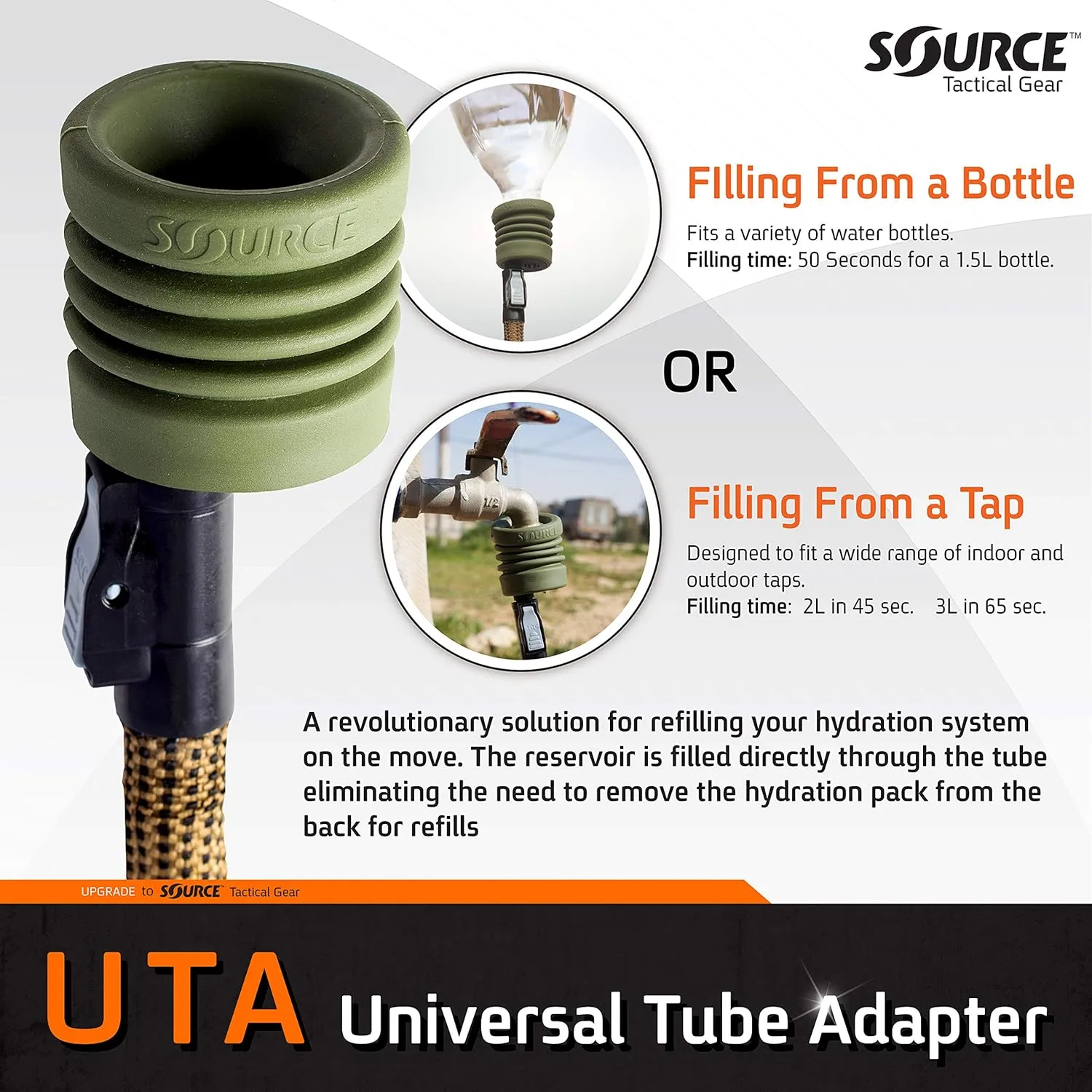 Source Tactical ILPS Low Profile Widepac Hydration Reservoir
