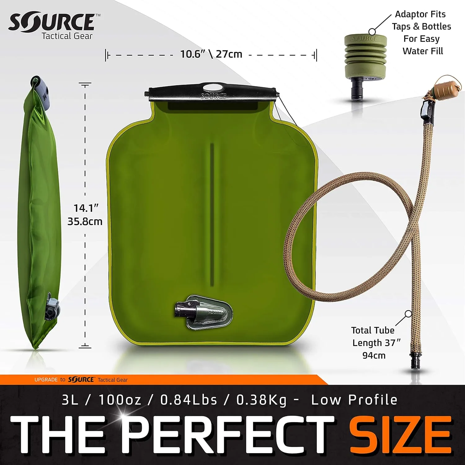 Source Tactical ILPS Low Profile Widepac Hydration Reservoir
