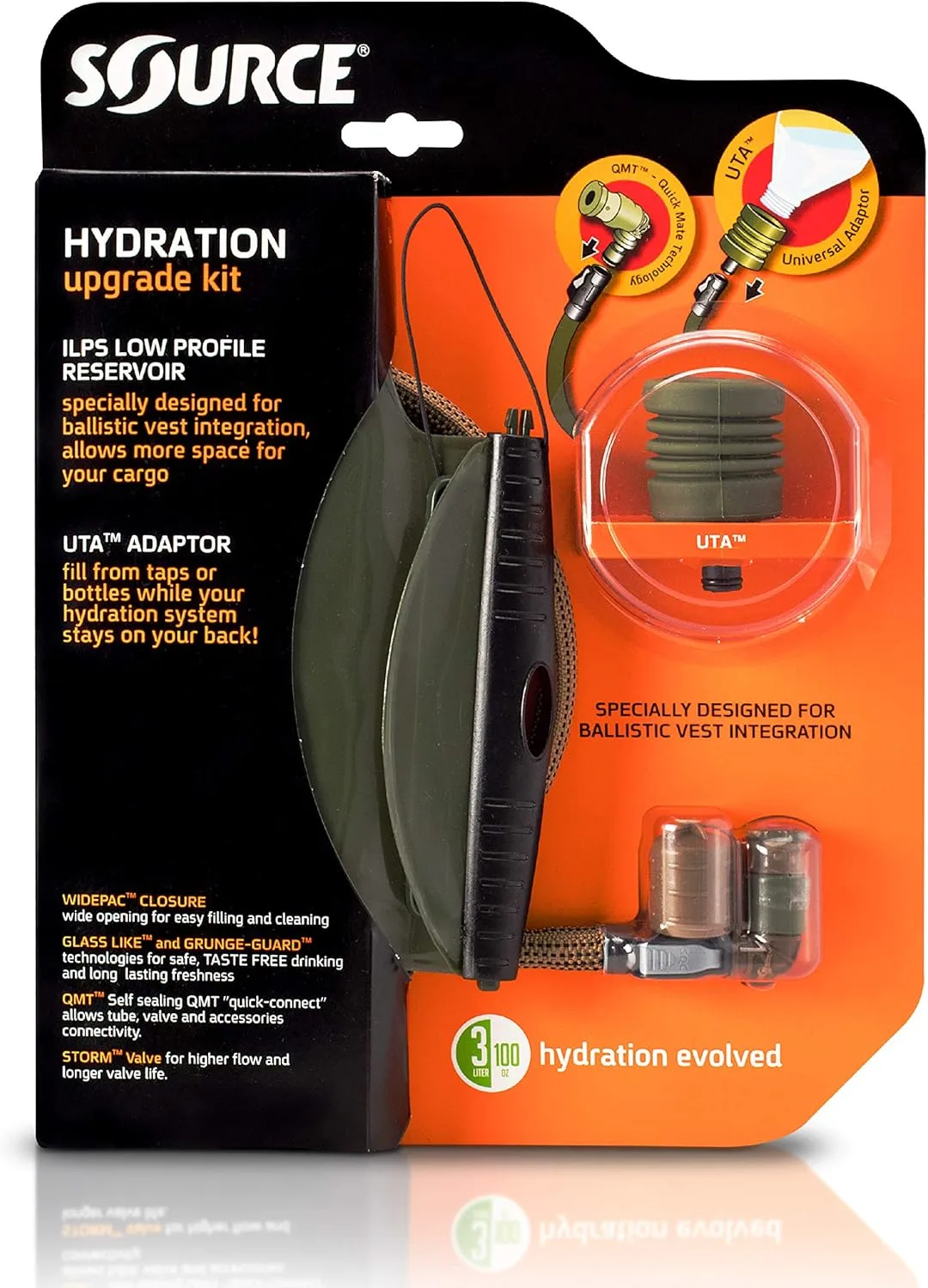 Source Tactical ILPS Low Profile Widepac Hydration Reservoir