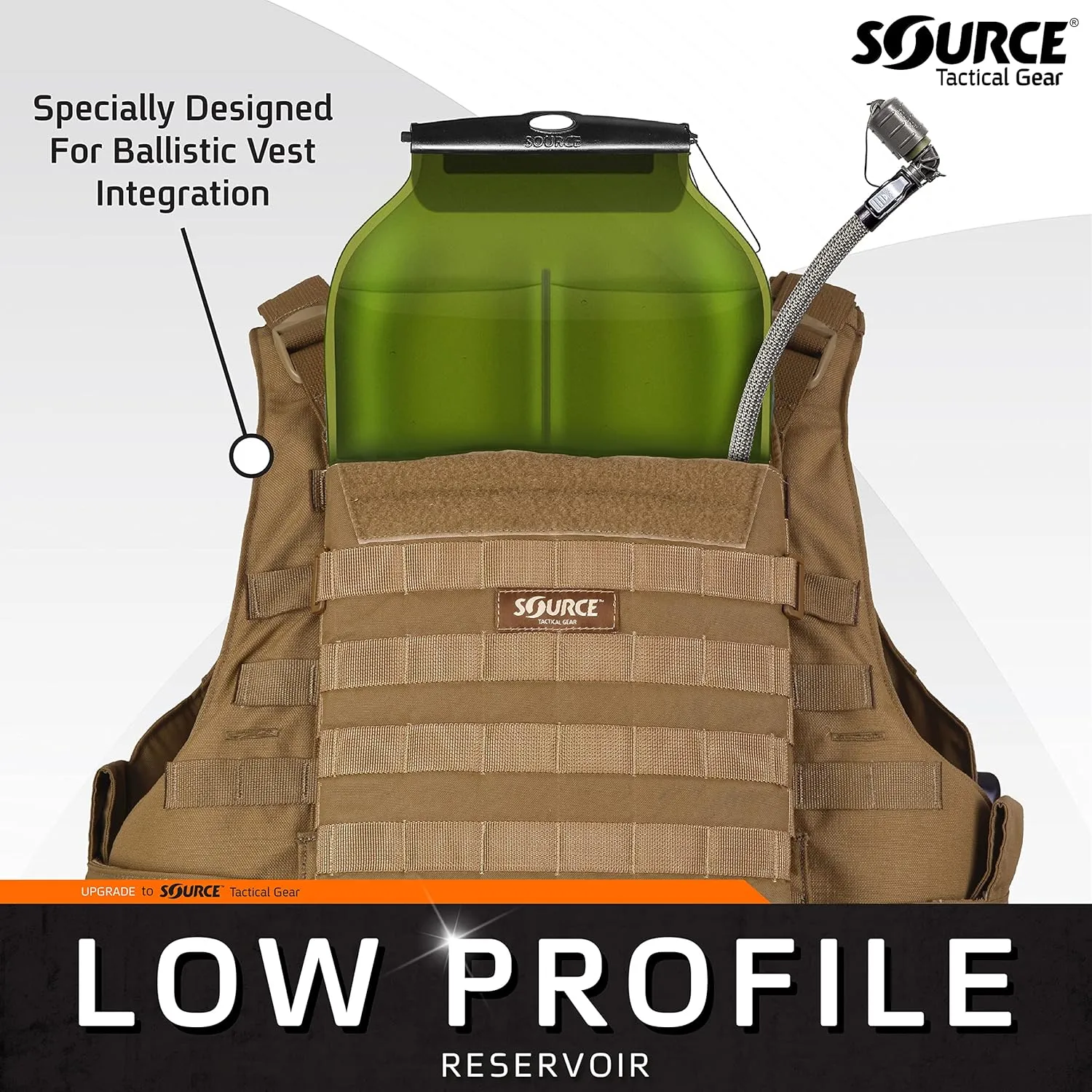 SOURCE TACTICAL WLPS 3L Widepac Low Profile Hydration System