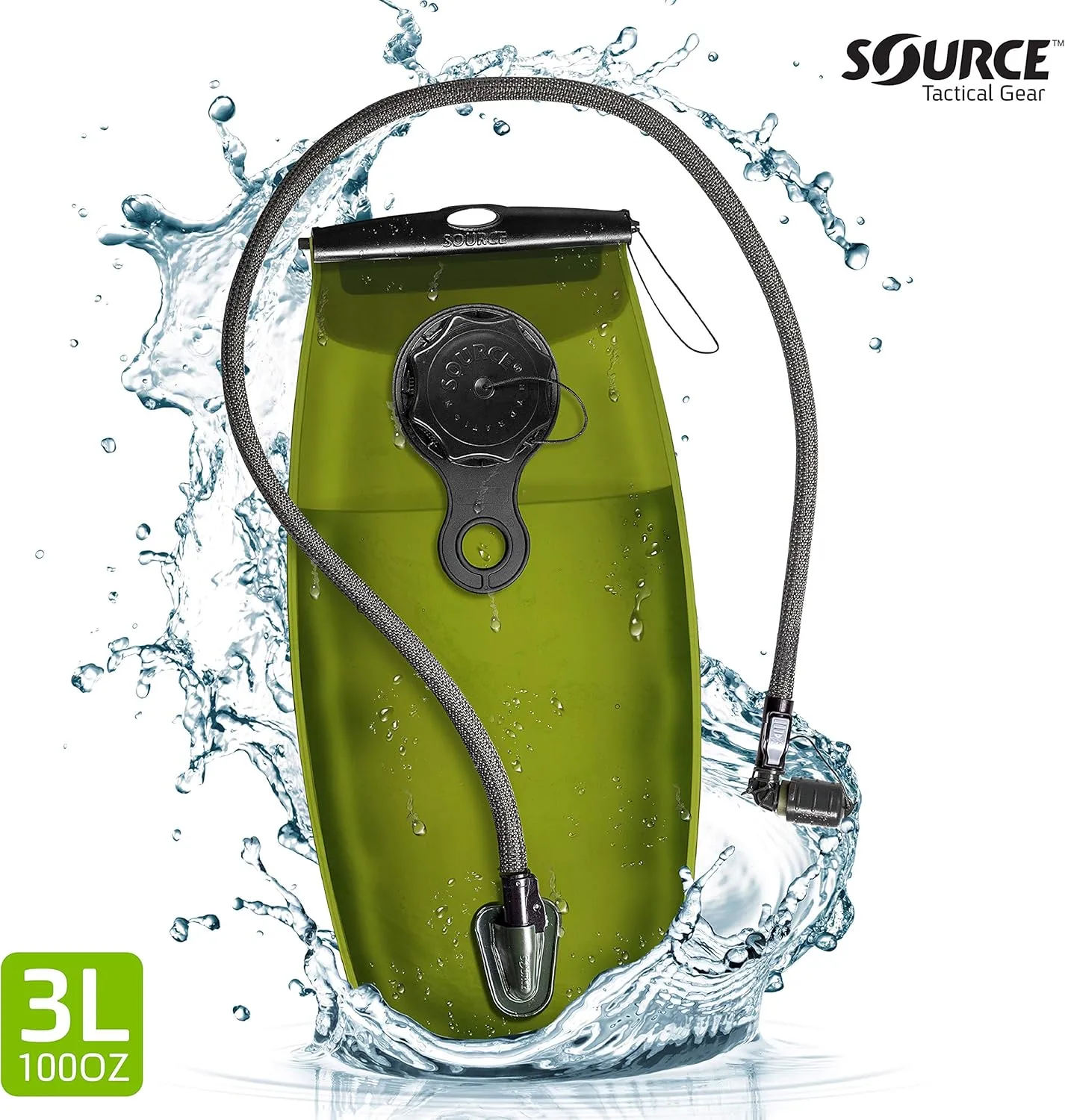 SOURCE WXP Hydration Reservoir System with WidePac Closure and Storm Valve