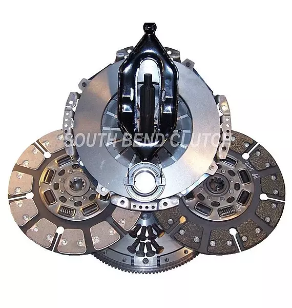South Bend Clutch SDD3250-G Clutch Kit (05.5-13 Dodge 5.9/6.7L G56 Street Dual Disc (without Hyd Assy))