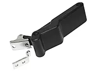 Southco C7-10 Soft Thermoplastic Elastomer Small Flexible Cover Over Center Draw Latches with Concealed Keeper, Non Locking