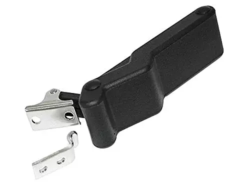 Southco C7-10 Soft Thermoplastic Elastomer Small Flexible Cover Over Center Draw Latches with Concealed Keeper, Non Locking