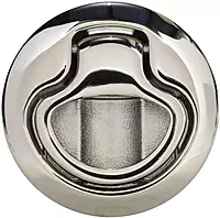 Southco Flush Pull Latch Pull to Open - Non-Locking - Polished Stainless Steel