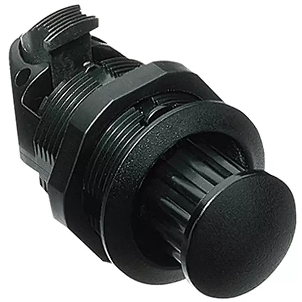 Southco M1-2A-13-5 Series Natural Plastic Pop-Out Knob Turn-To-Open Push-To-Close Latch, Non-Locking