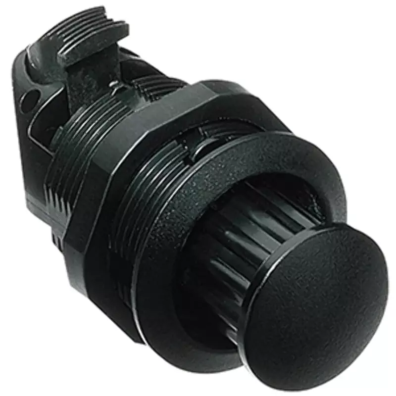Southco M1-2A-13-5 Series Natural Plastic Pop-Out Knob Turn-To-Open Push-To-Close Latch, Non-Locking