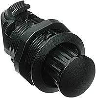 Southco M1-2A-13-5 Series Natural Plastic Pop-Out Knob Turn-To-Open Push-To-Close Latch, Non-Locking