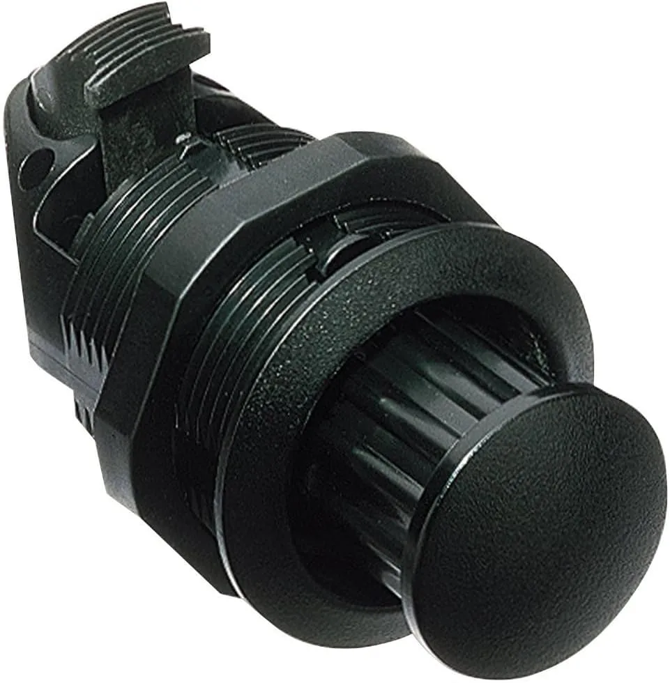 Southco M1-2A-13-5 Series Natural Plastic Pop-Out Knob Turn-To-Open Push-To-Close Latch, Non-Locking
