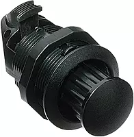 Southco M1-2A-13-5 Series Natural Plastic Pop-Out Knob Turn-To-Open Push-To-Close Latch, Non-Locking