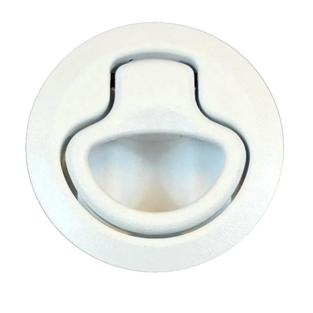 Southco Push to Close - Medium - White