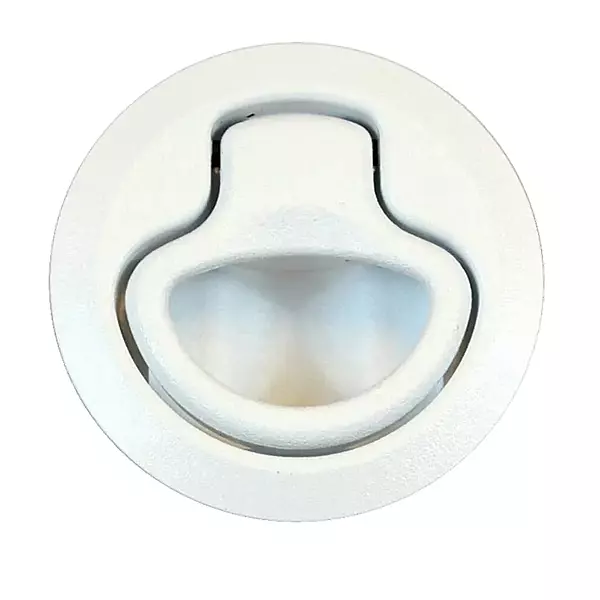 Southco Push to Close - Medium - White