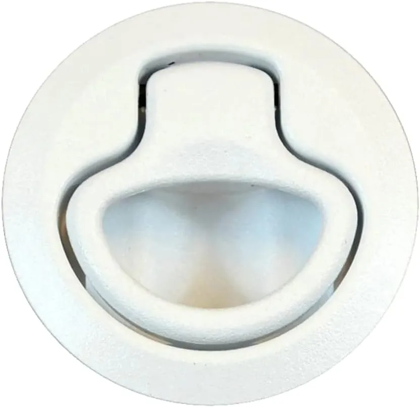 Southco Push to Close - Medium - White