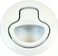 Southco Push to Close - Medium - White
